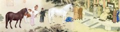 Казахи дарят лошадей императору Цяньлун 