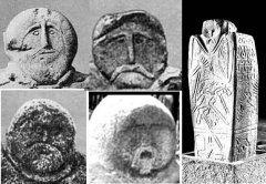 Скифские изваяния (VIII-VI вв. до н.э.) и «Керносовский идол» (вторая половина III тыс. до н.э.)