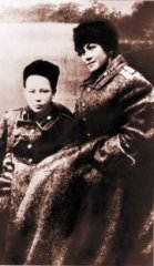 Дочь и сын генерала Корнилова