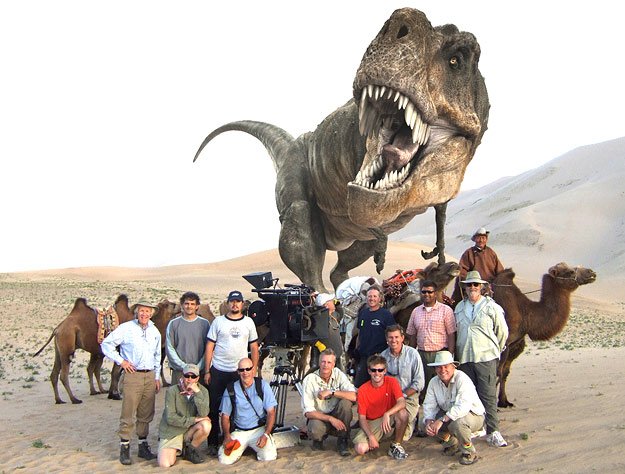 The crew of Dinosaurs 
