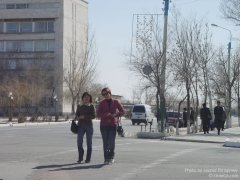 Центр г. Нукуса, Каракалпакстан.