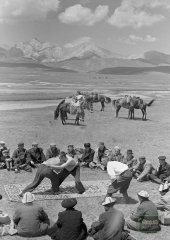 Курош - кыргызская борьба