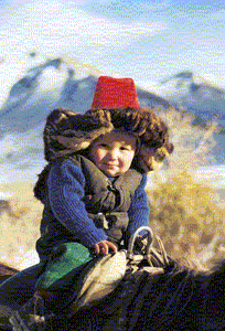 казахский мальчик из монголии